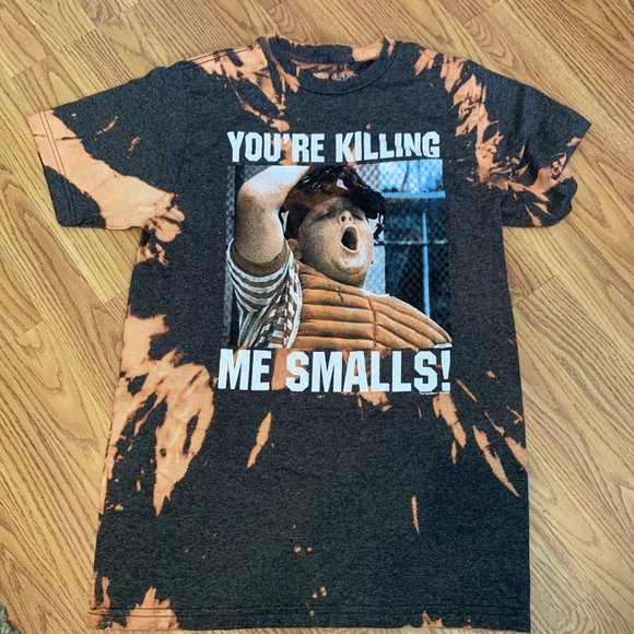 VINTAGE T-Shirt Sandlot Your Killing Me Smalls! Gray Graphic Men’s Medium - Picture 1 of 4